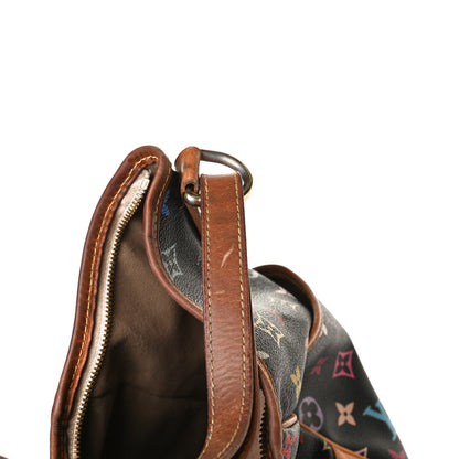 Louis Vuitton Monogram Multicolor Chrissie Black 18 of 18