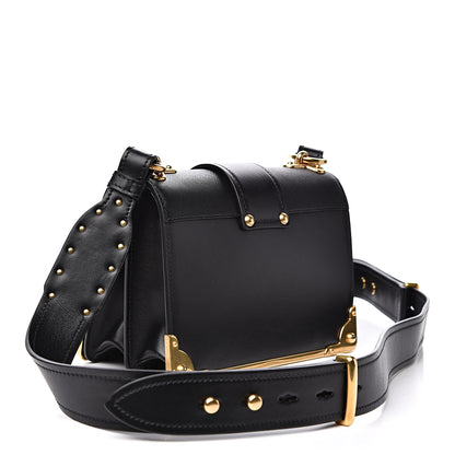 Prada City Calf Saffiano Cahier Bag Black 2 of 9