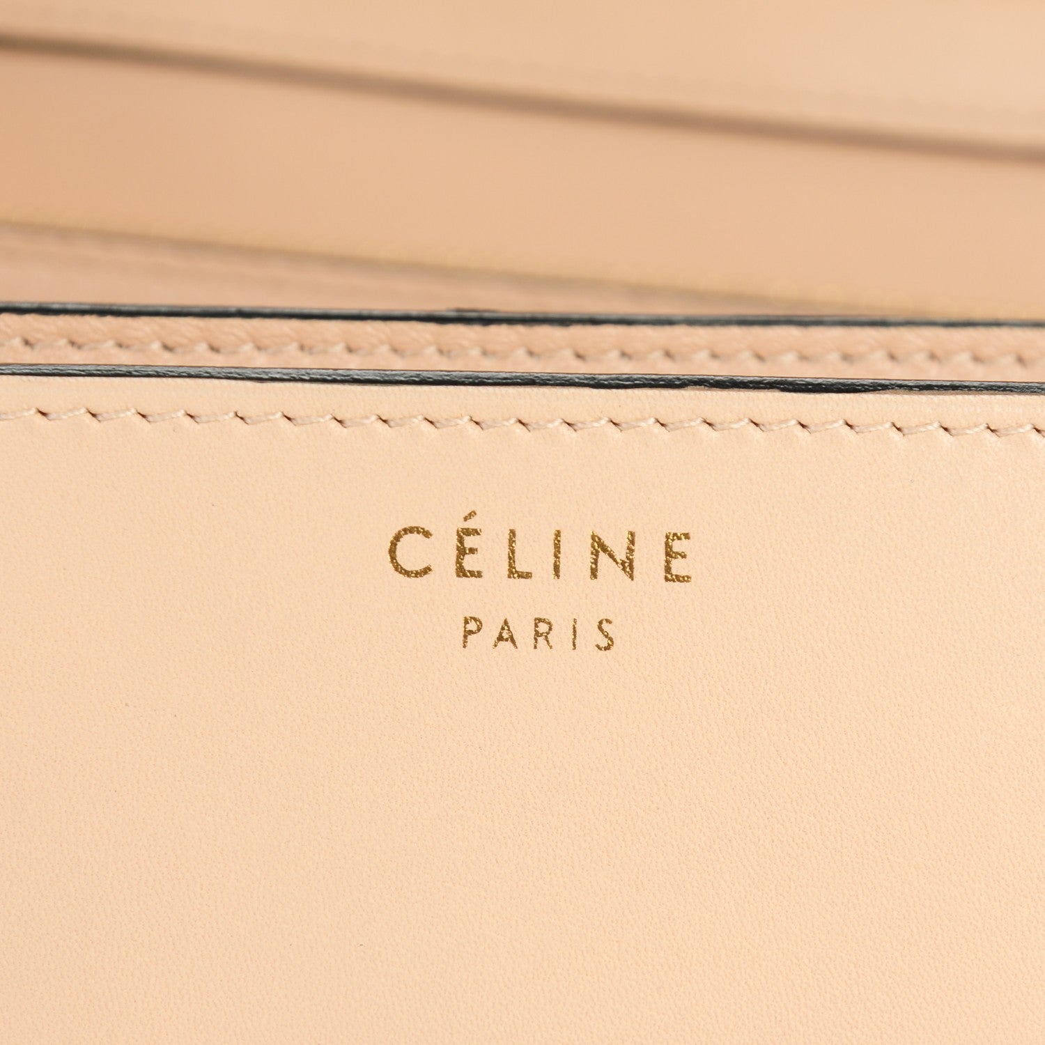 Celine Box Calfskin Medium Classic Box Flap Bag Powder 6 of 8