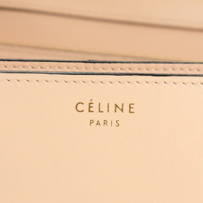 Celine Box Calfskin Medium Classic Box Flap Bag Powder 6 of 8
