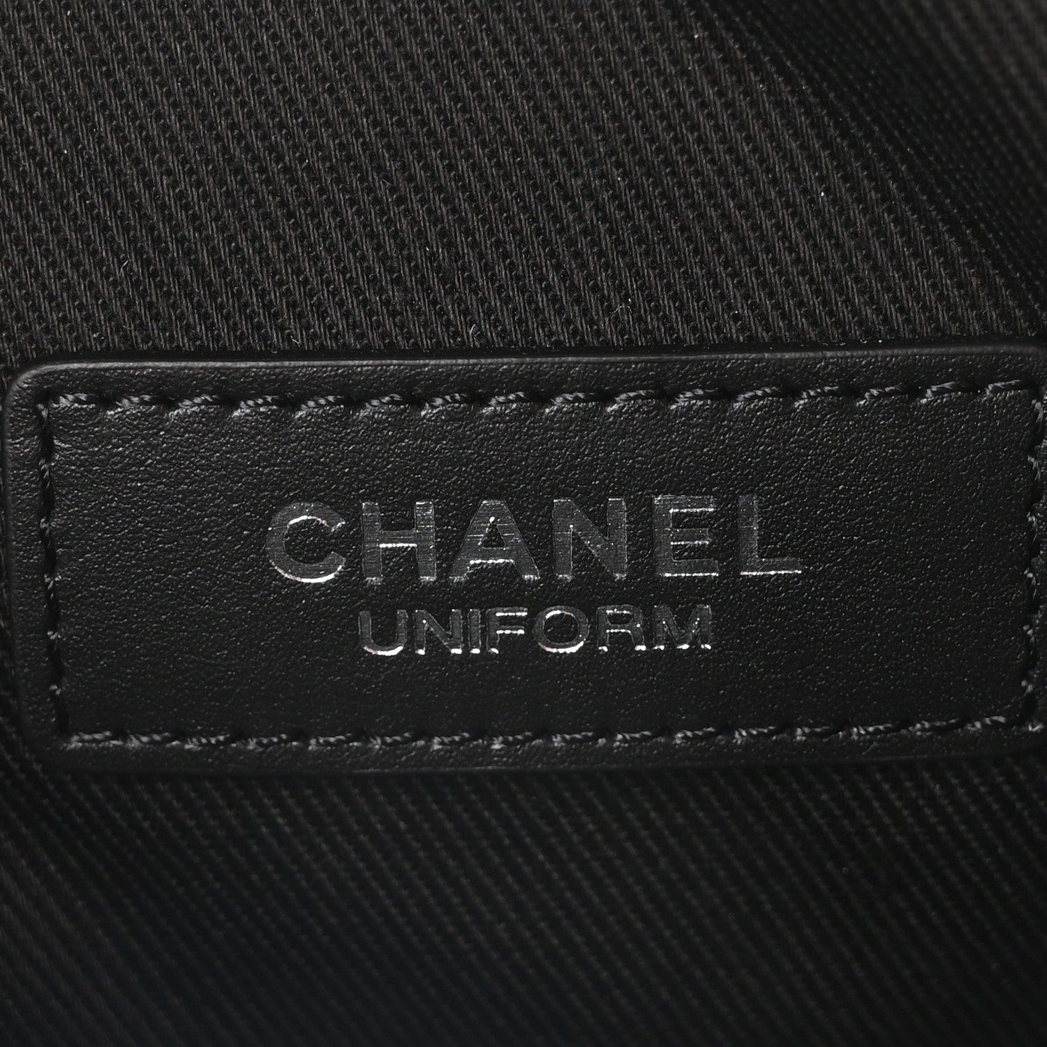 Chanel Lambskin Quilted Waist Belt Bag Black 6 of 10