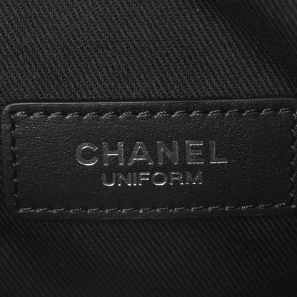 Chanel Lambskin Quilted Waist Belt Bag Black 6 of 10