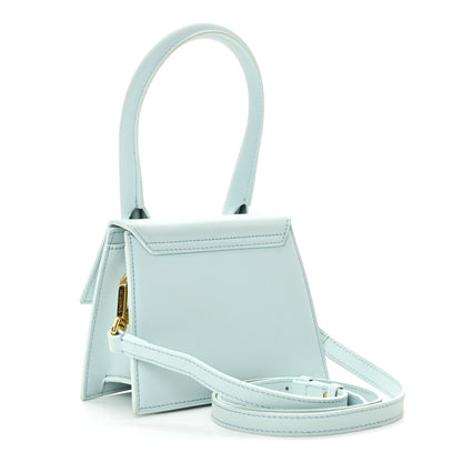 Jacquemus Smooth Calfskin Le Chiquito Moyen Blue 2 of 9