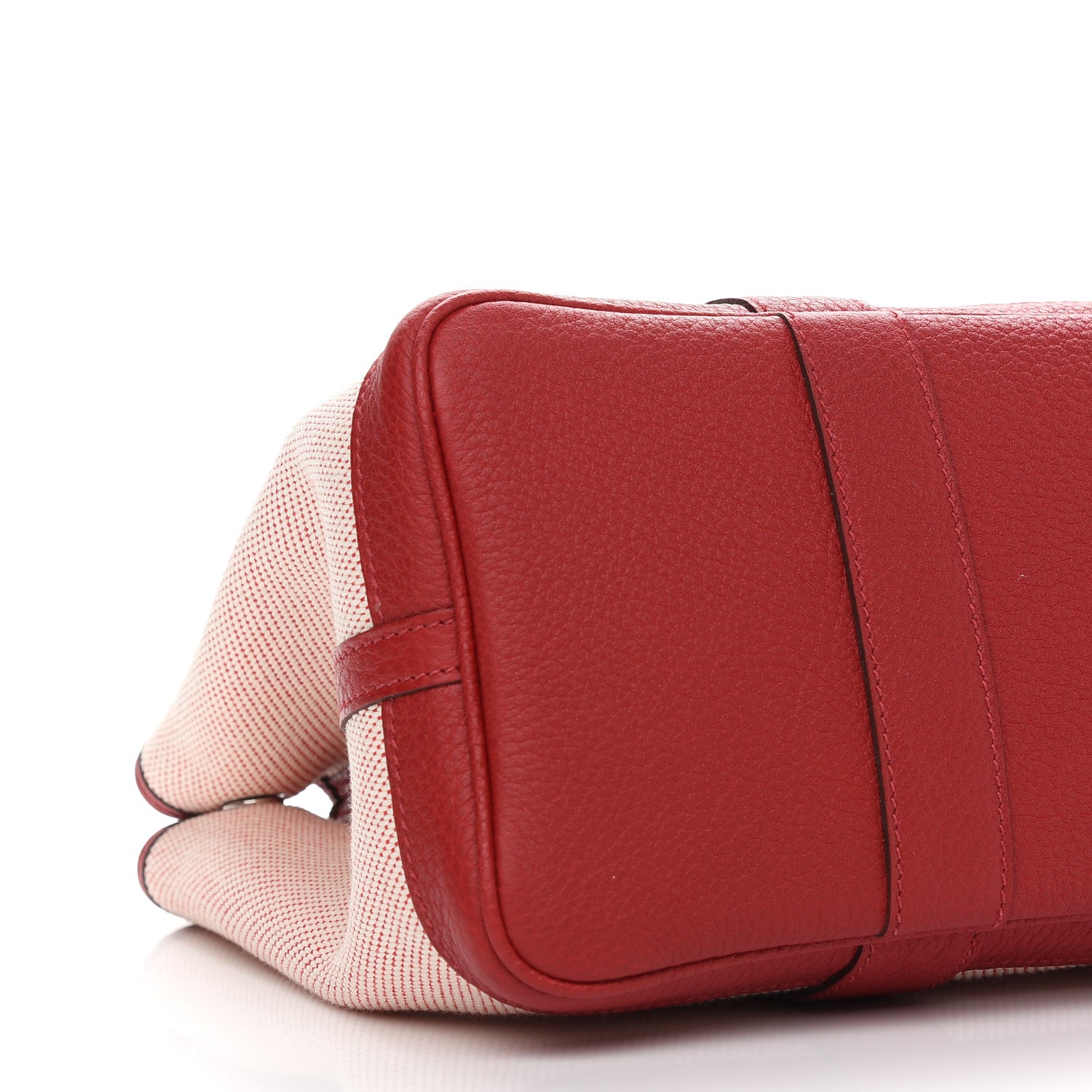 Hermes Twill H Negonda Garden Party 30 TPM Tote Rouge Piment 8 of 12