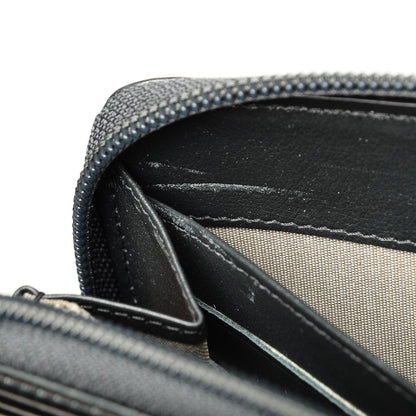 Chanel Glazed Calfskin Boy Zip Around Wallet Grey 11 of 11