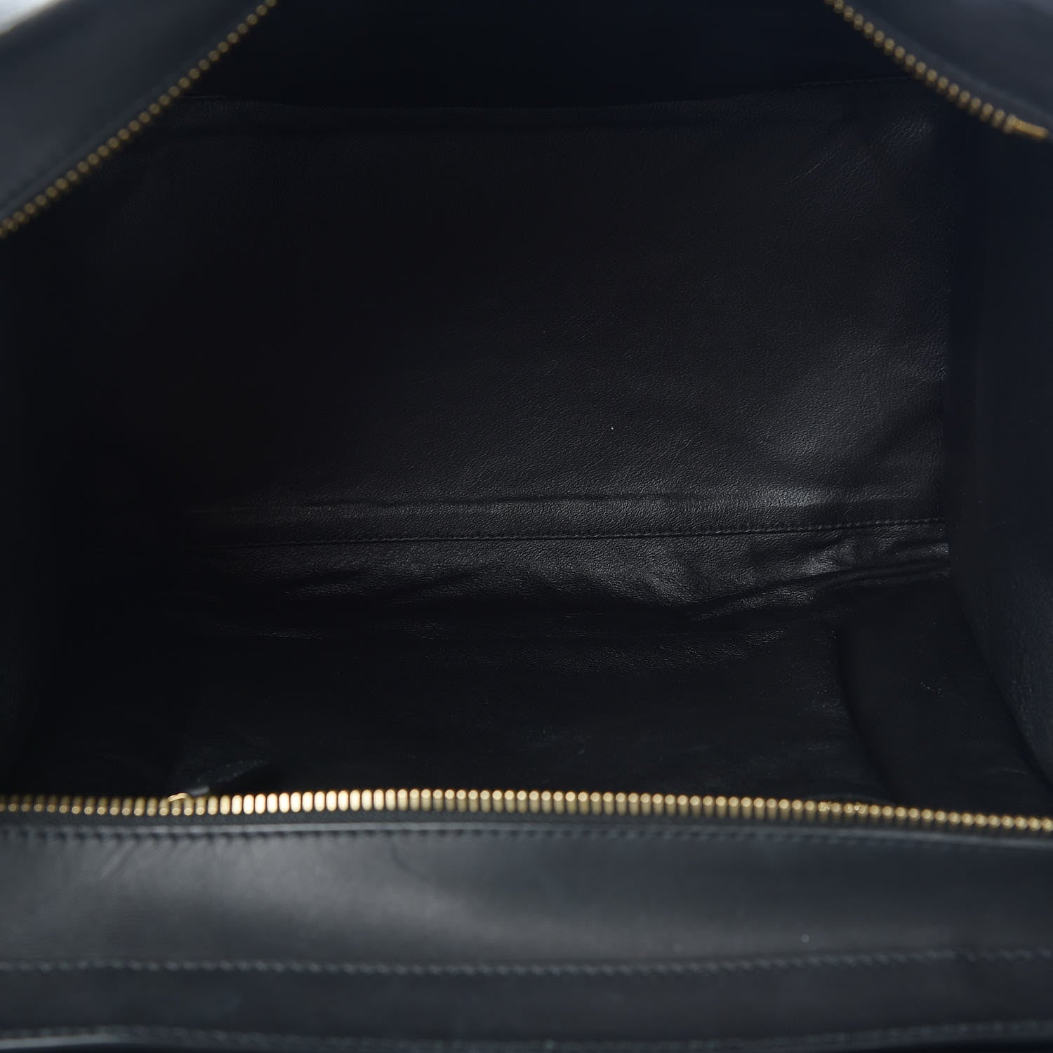 Celine Canvas Smooth Calfskin Leopard Print Mini Luggage Black 5 of 13