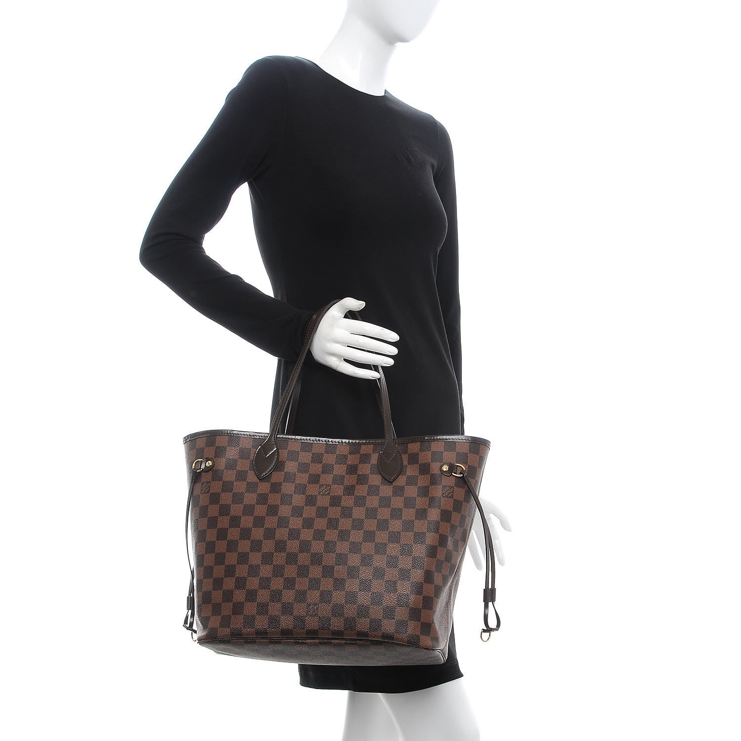 Louis Vuitton Damier Ebene Neo Neverfull MM 2 of 10