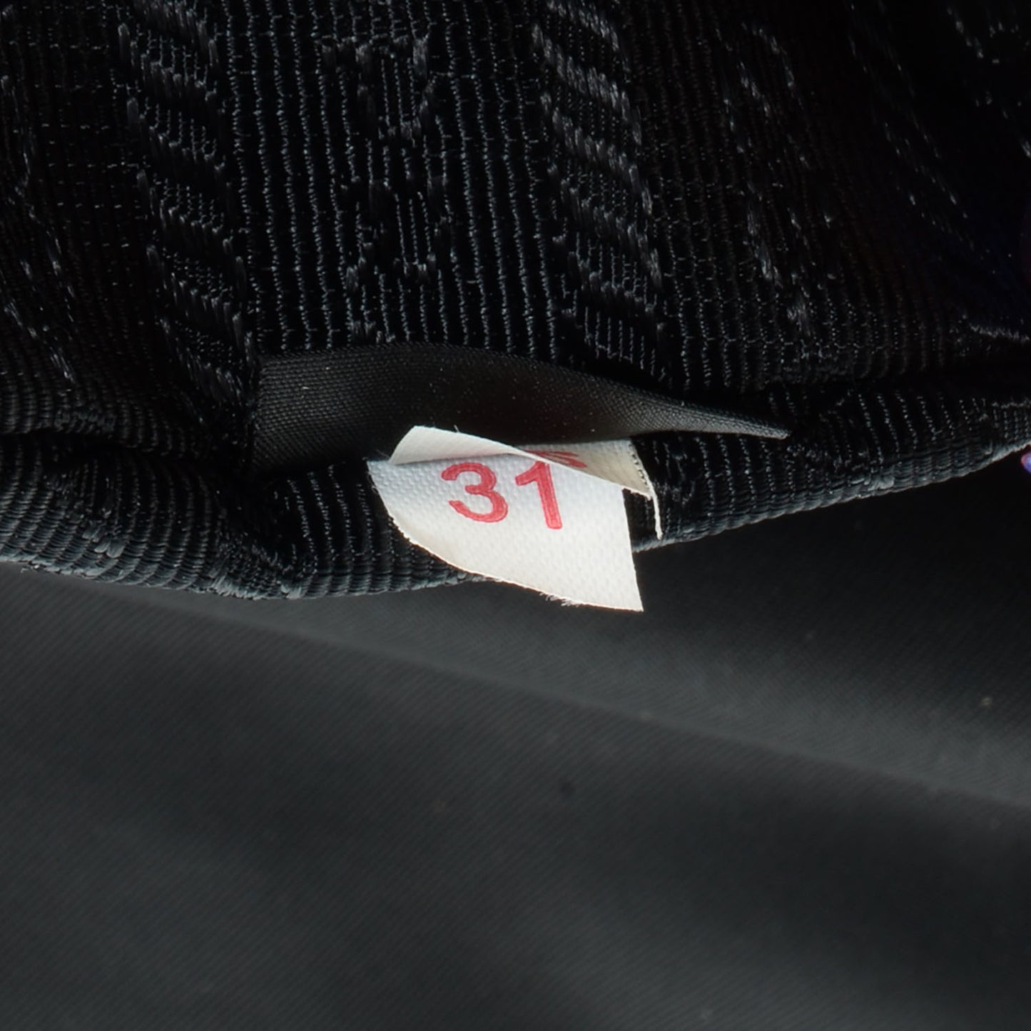 Tessuto Nylon Messenger Bag Nero Black