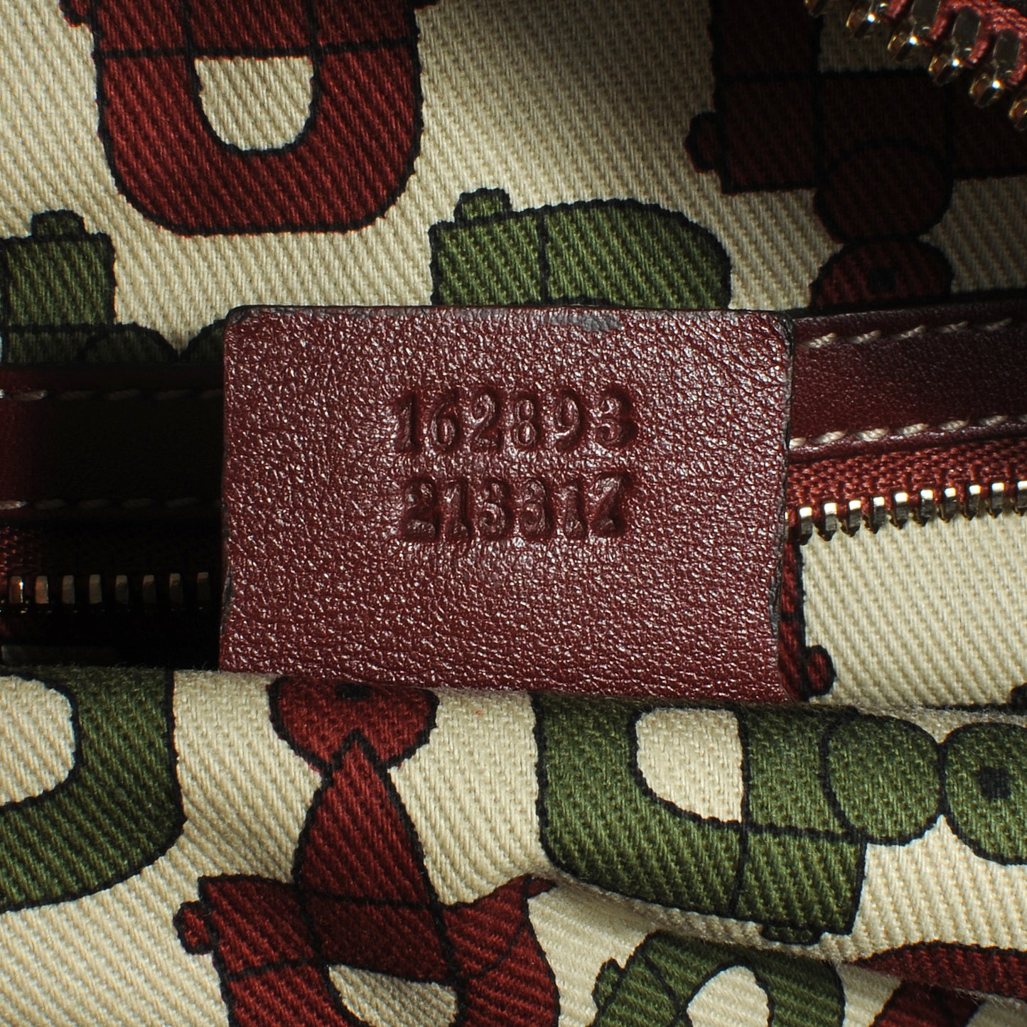 Guccissima 85th Anniversary Large Boston Rusty Red