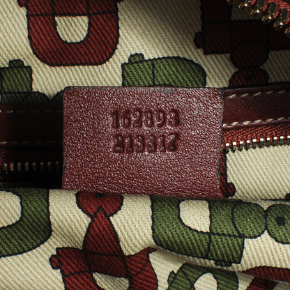 Gucci Guccissima 85th Anniversary Large Boston Rusty Red 6 of 8