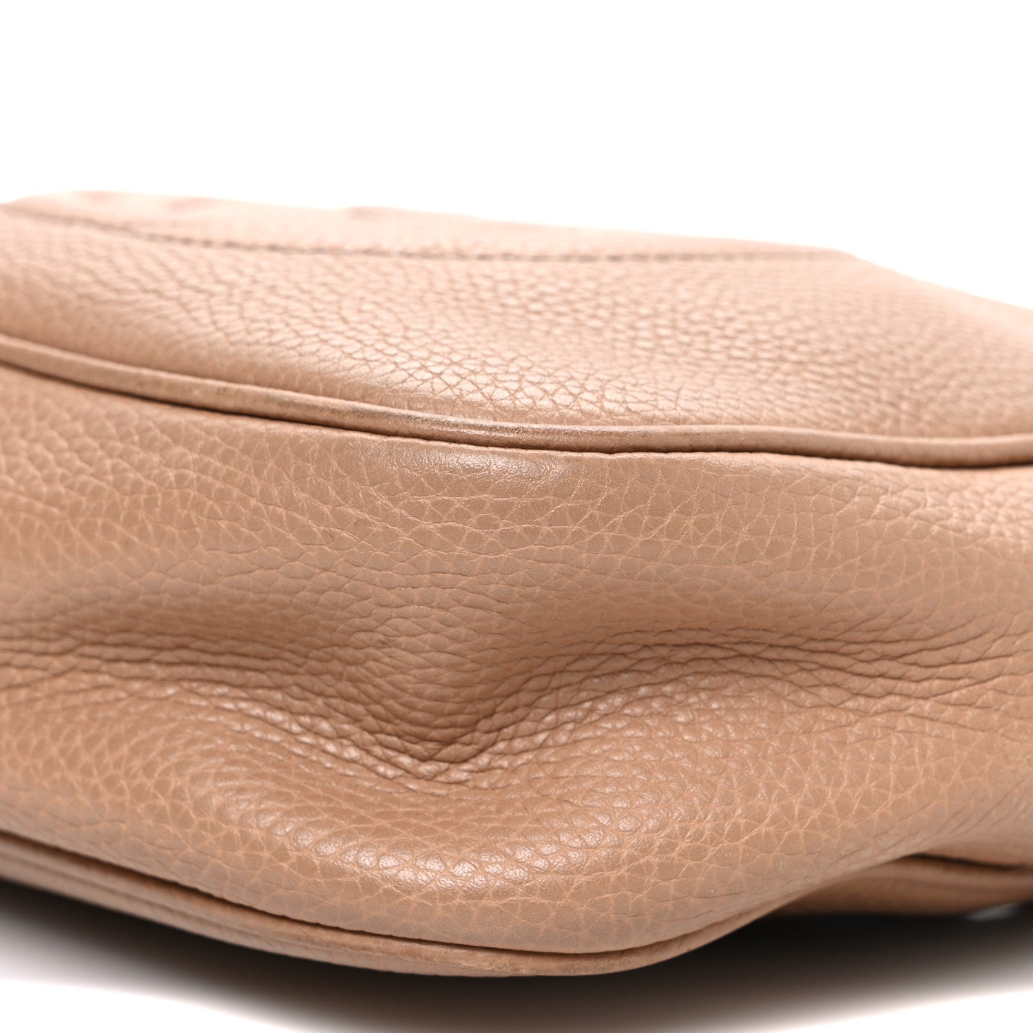 Gucci Pebbled Calfskin Small Soho Disco Bag Rose Beige 10 of 10