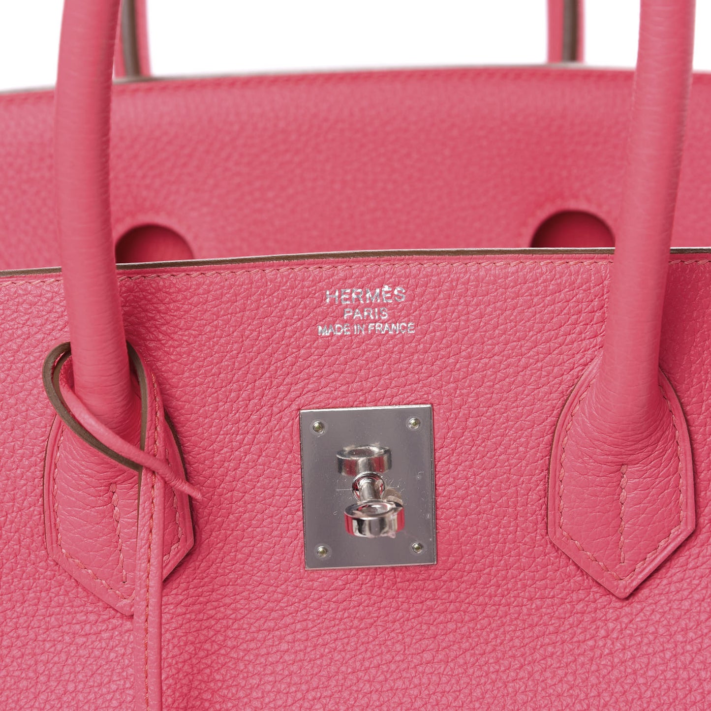 Togo Birkin 35 Rose Lipstick