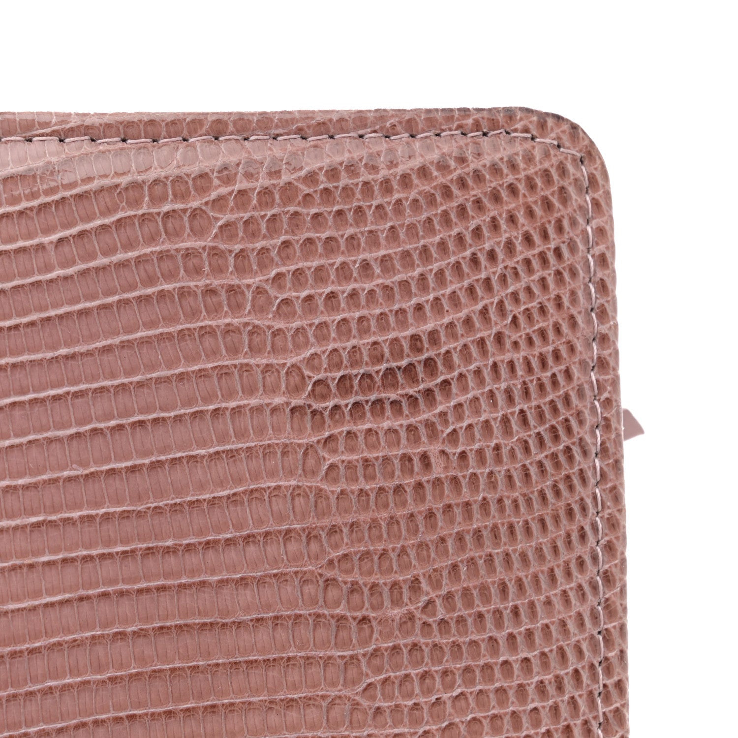 Chanel Lizard Reissue Wallet on Chain WOC Pink 11 of 11