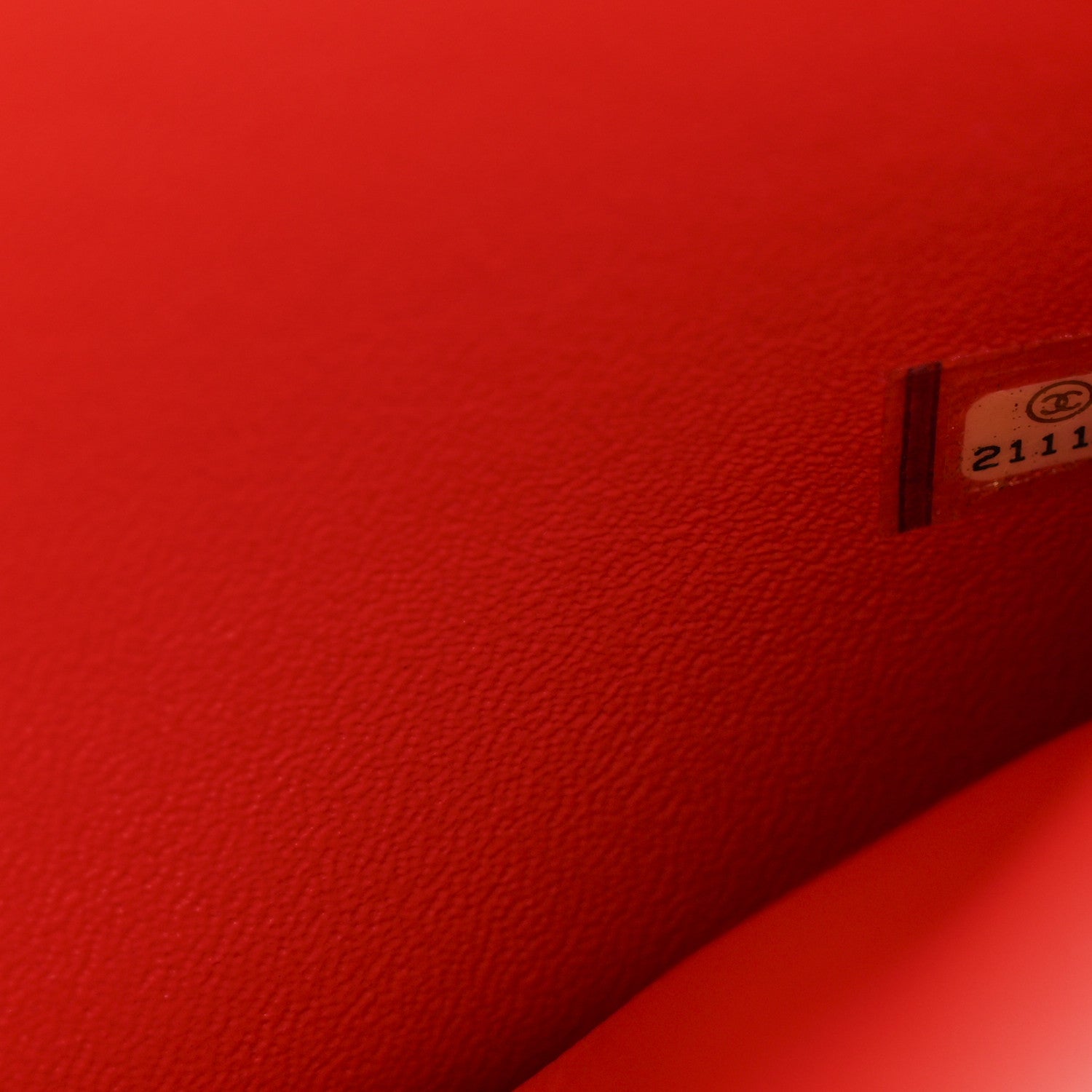 Chanel Lambskin Quilted Large Geometric Flap Red 7 of 13