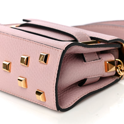 Valentino Garavani Grained Calfskin Mini My Rockstud Frame Bag Poudre 6 of 20