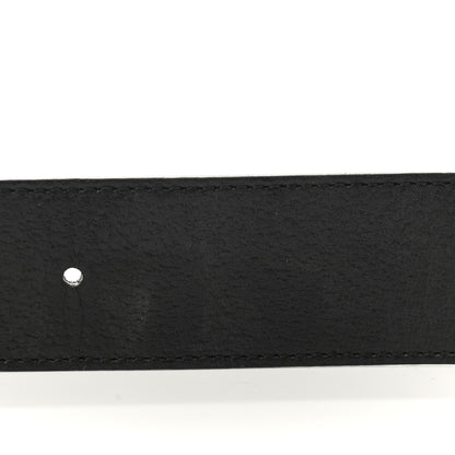 Gucci Textured Dollar Calfskin Double G 40mm Belt 85 34 Black 6 of 6