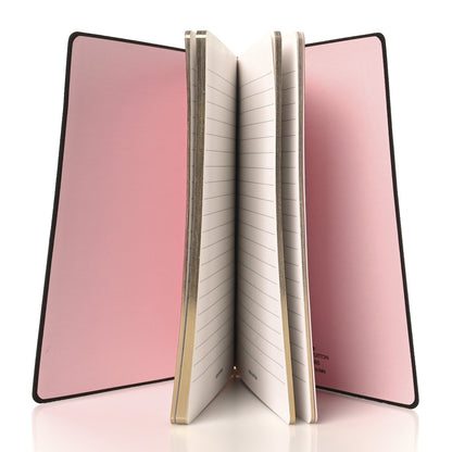 Louis Vuitton Monogram 2020 Christmas Animation Big Wheel Notebook MM Rose Ballerine 6 of 7