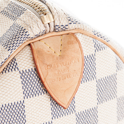 Louis Vuitton Damier Azur Speedy 35 6 of 7