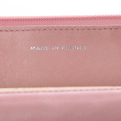 Chanel Caviar Timeless CC Wallet On Chain WOC Pink 7 of 11