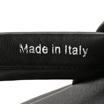 Prada Nappa Soft Padded Platform Slingback Thong Sandals 41 Black 9 of 9