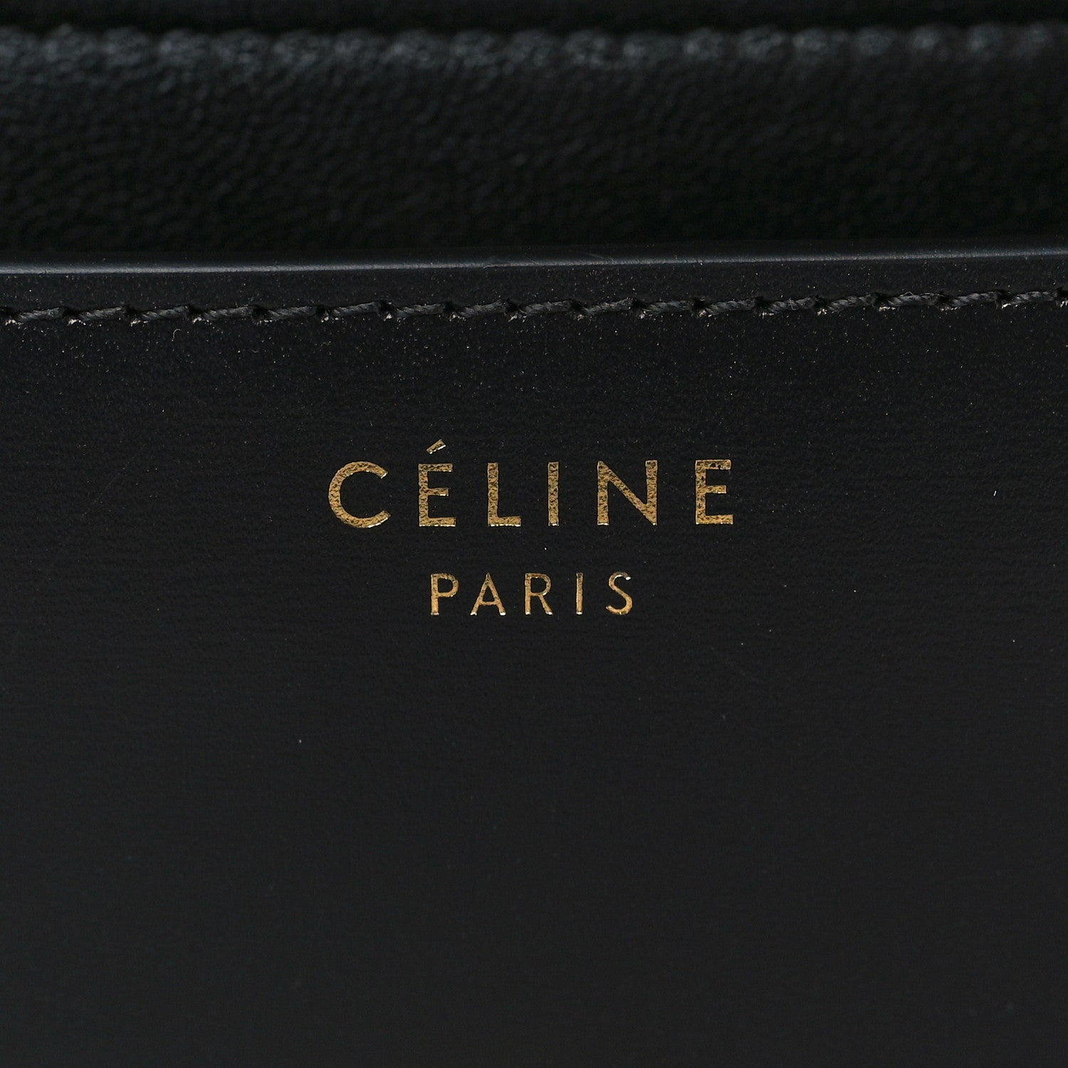 Celine Box Calfskin Medium Classic Box Flap Bag Black 6 of 8