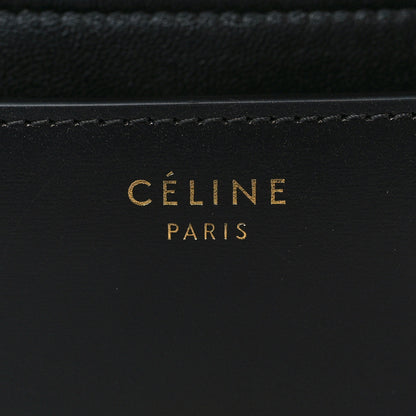 Celine Box Calfskin Medium Classic Box Flap Bag Black 6 of 8
