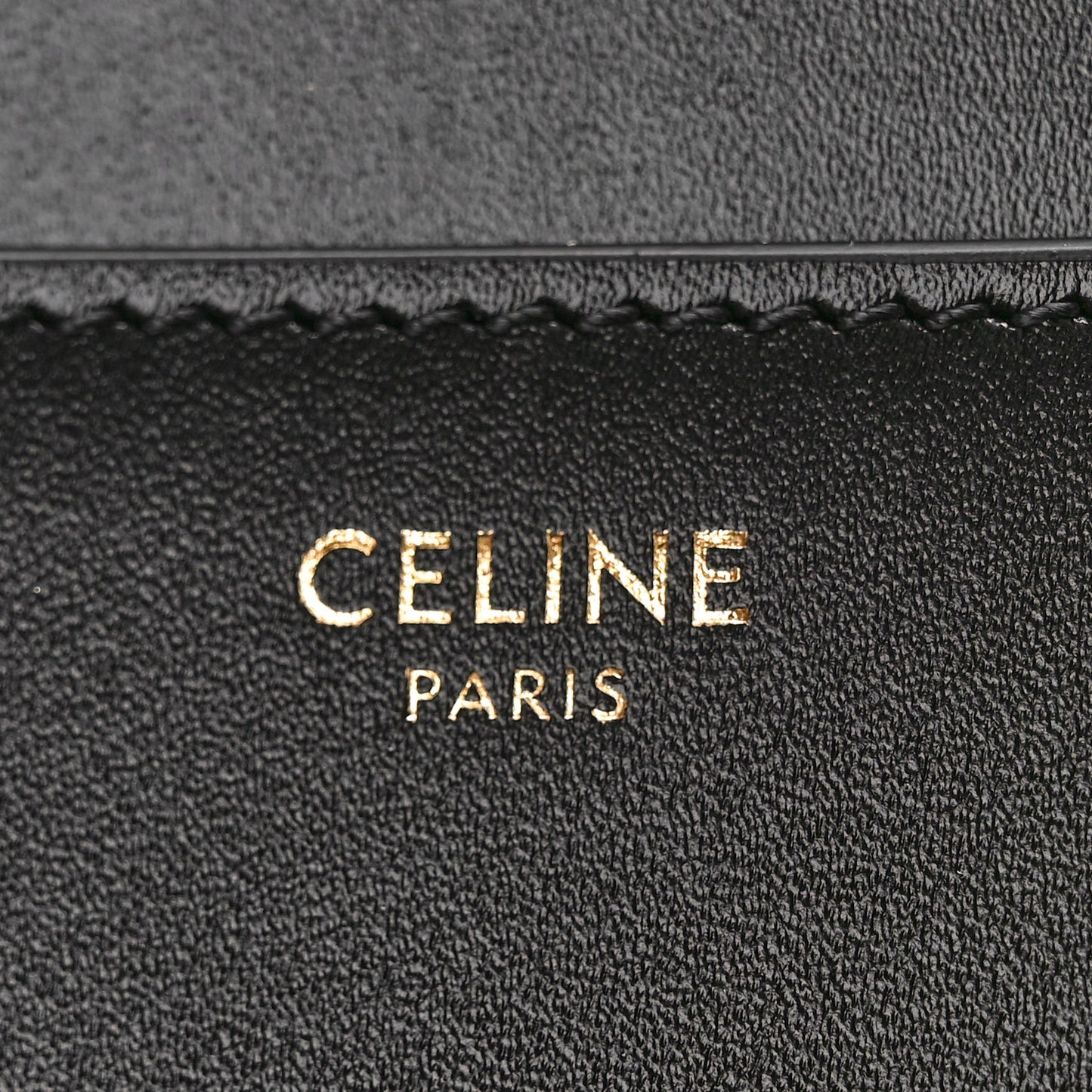 Satinated Calfskin Mini 16 Top Handle Bag Black