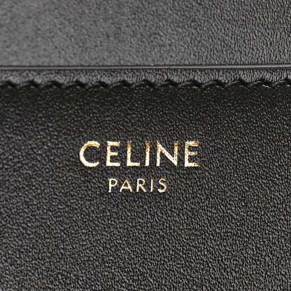 Celine Satinated Calfskin Mini 16 Top Handle Bag Black 6 of 10