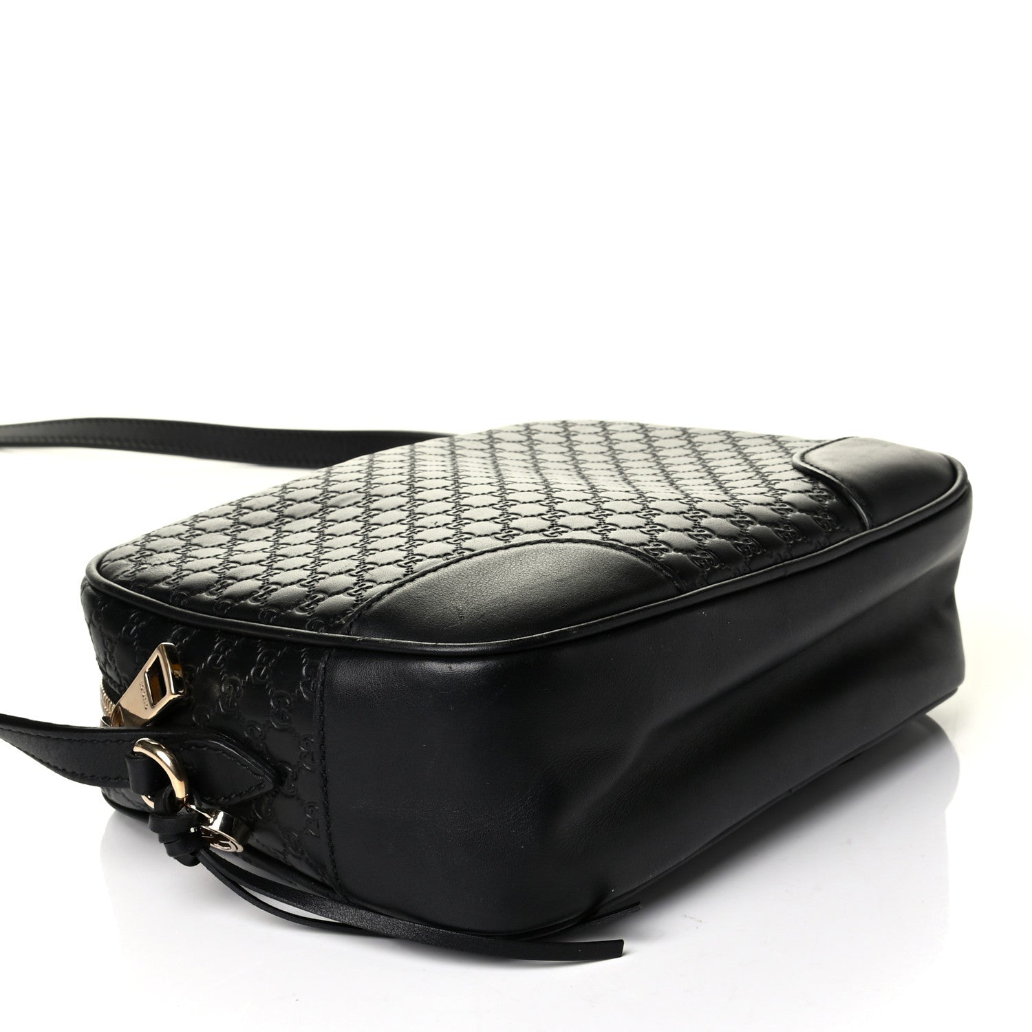 Gucci Microguccissima Mini Bree Messenger Bag Black 3 of 8