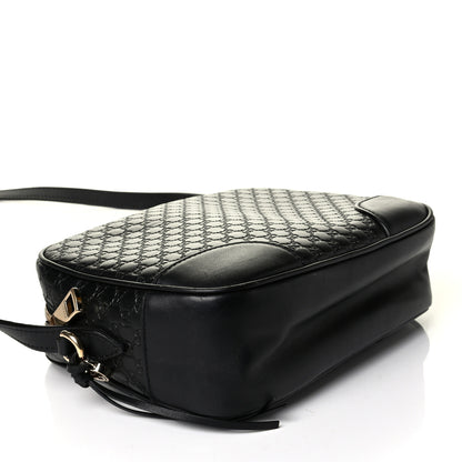 Gucci Microguccissima Mini Bree Messenger Bag Black 3 of 8