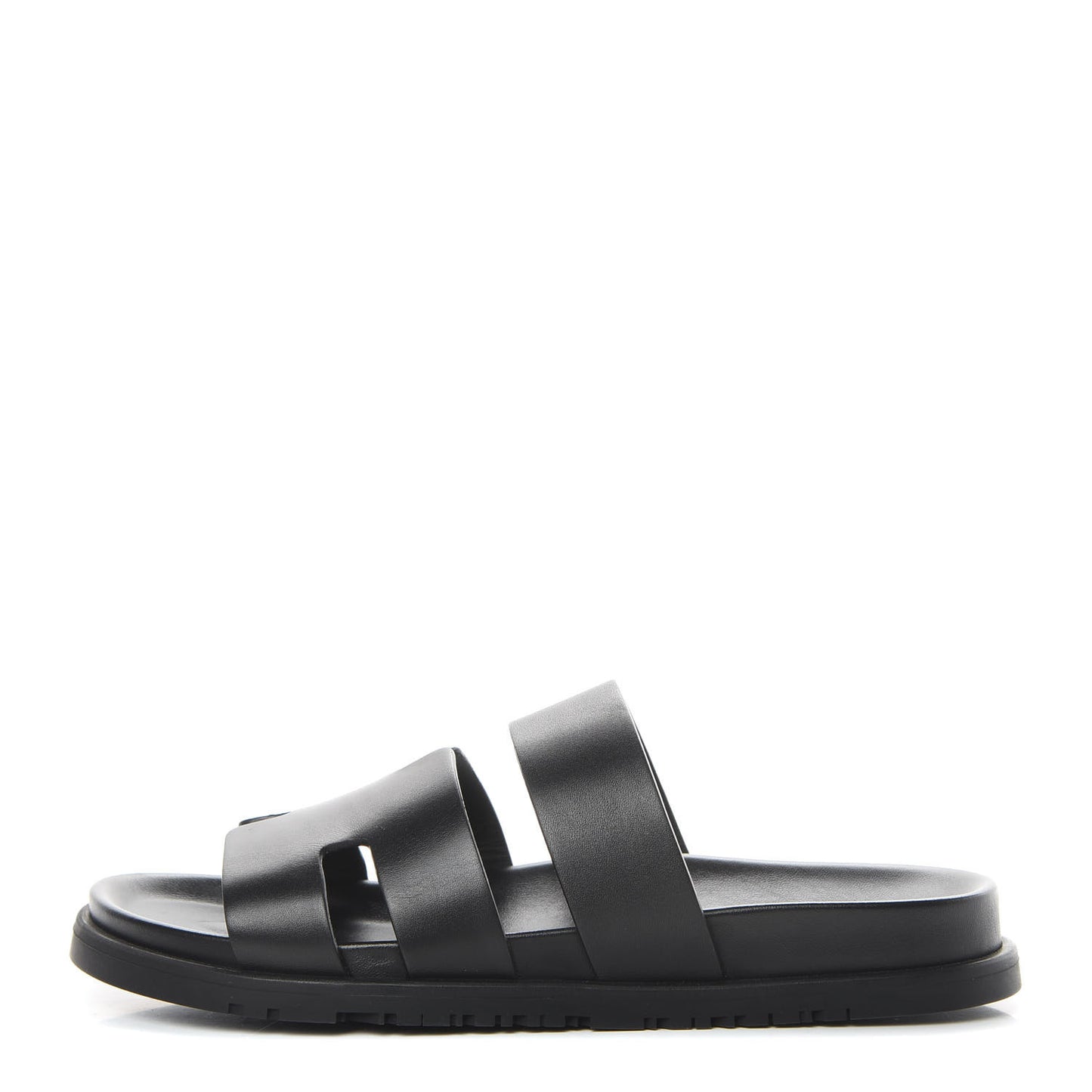 Calfskin Womens Ankara Sandals 40 Black