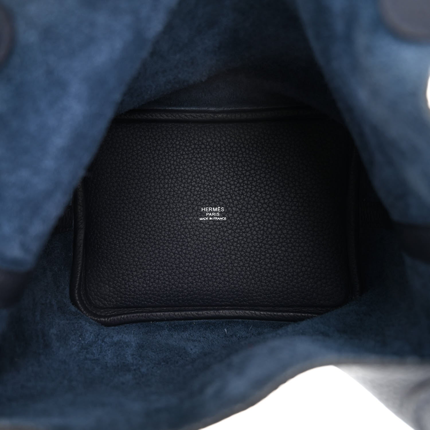 Hermes Taurillon Clemence Picotin Lock 18 PM Bleu Nuit 5 of 10