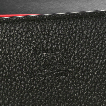 Christian Louboutin Calfskin Spikes Loubinthesky Paloma Clutch Black 6 of 10
