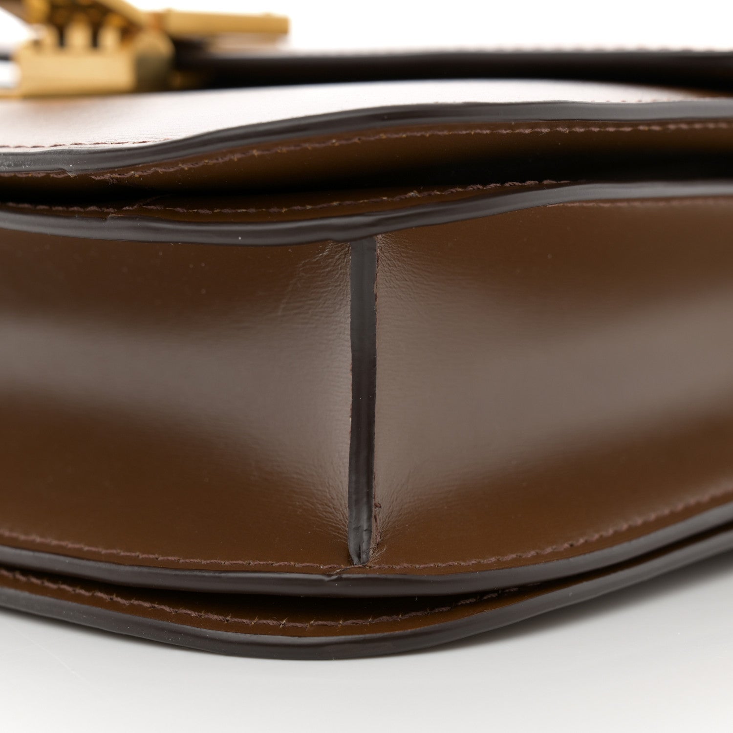 Celine Box Calfskin Medium Classic Box Flap Bag Camel 10 of 15