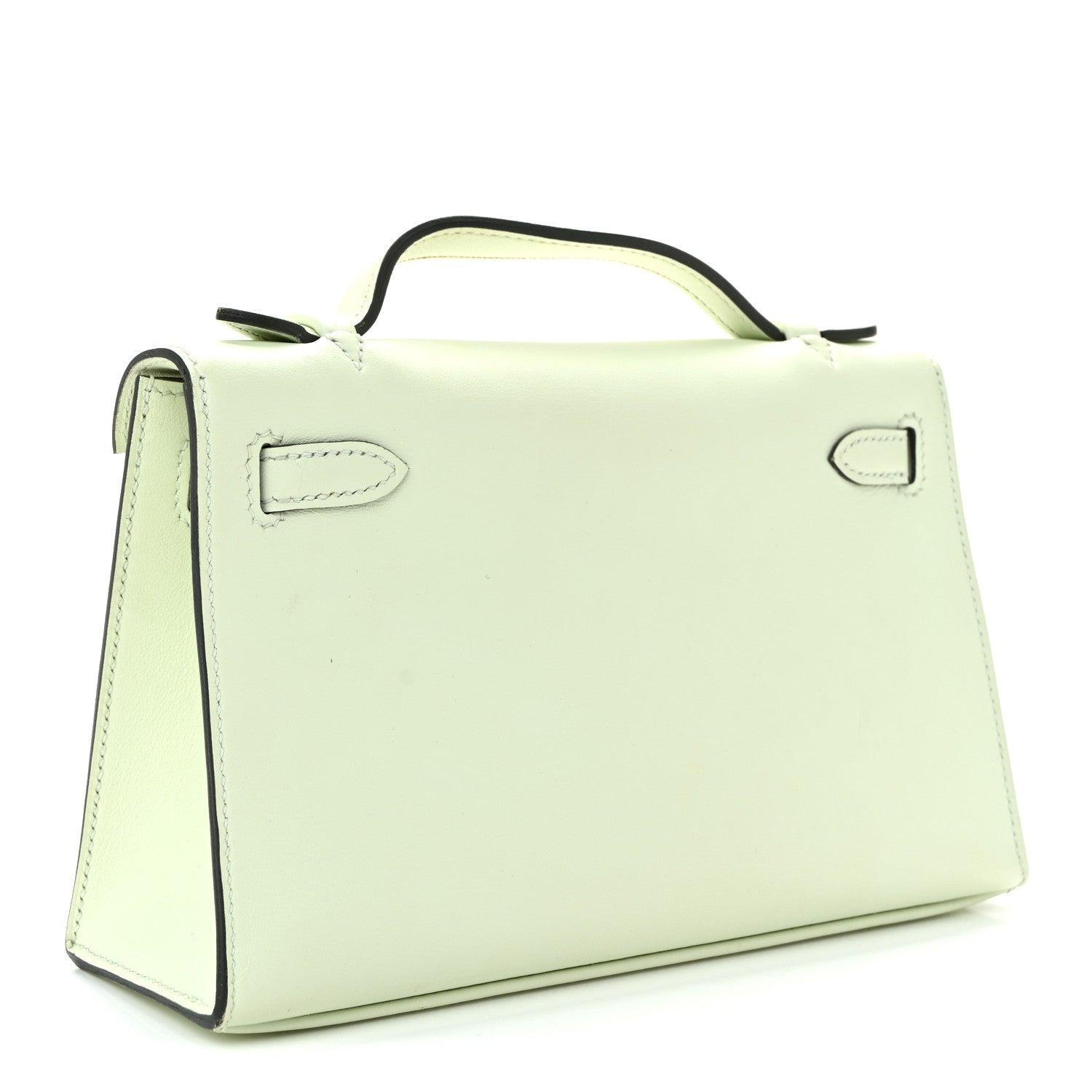 Hermes Swift Kelly Pochette Clutch Vert Fizz 3 of 12