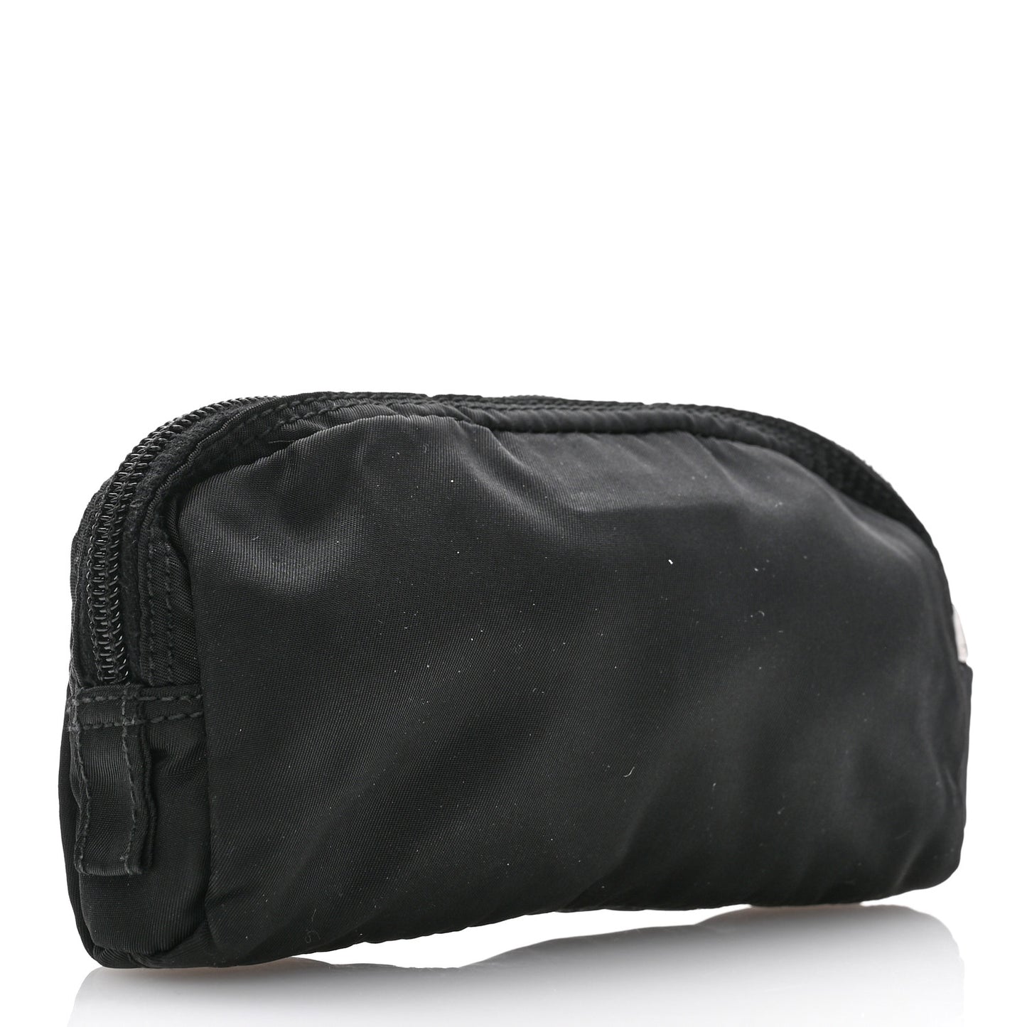 Tessuto Nylon Vela Cosmetic Pouch Black