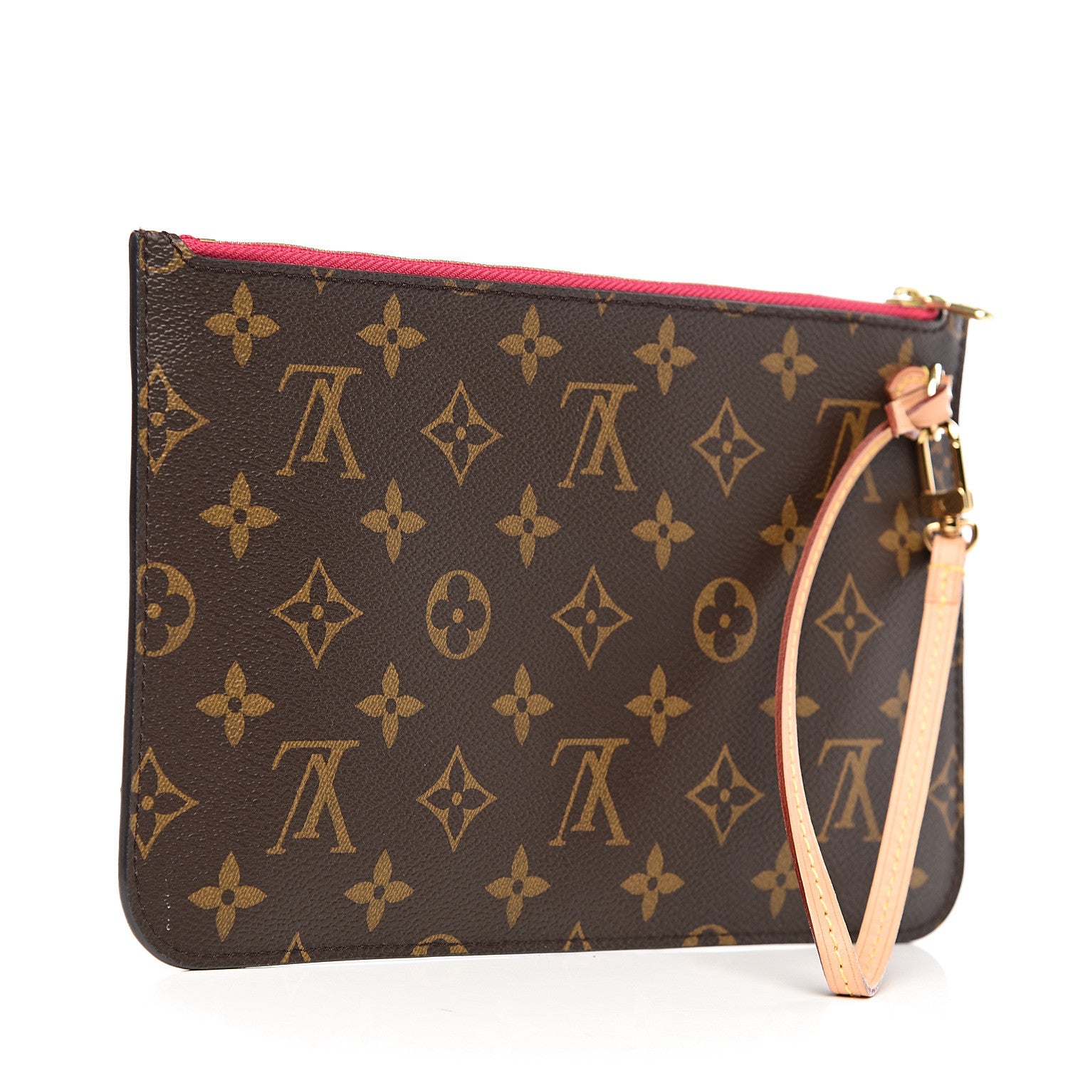 Louis Vuitton Monogram Neverfull MM GM Pochette Pivoine 2 of 7