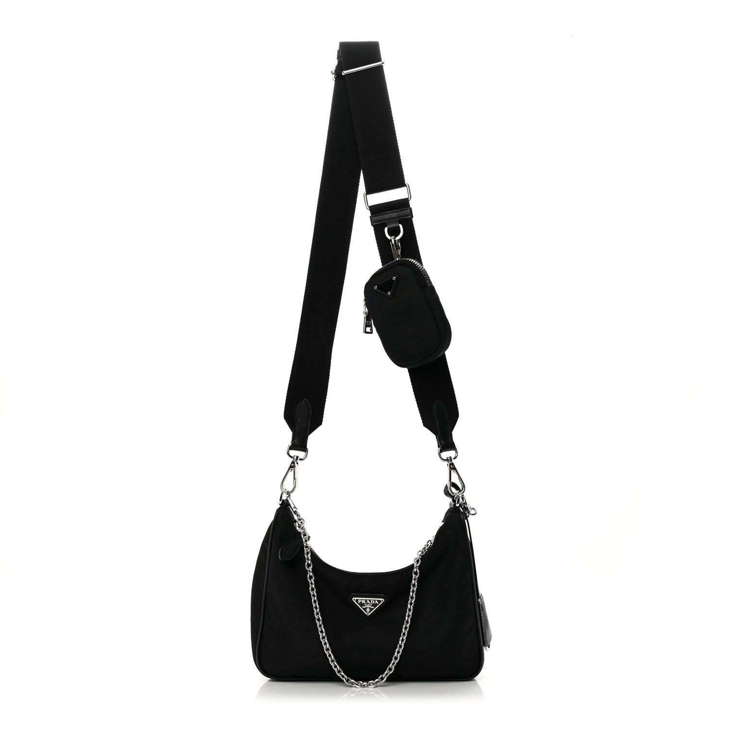 Prada Nylon Re-Edition 2005 Shoulder Bag Black 1 of 10