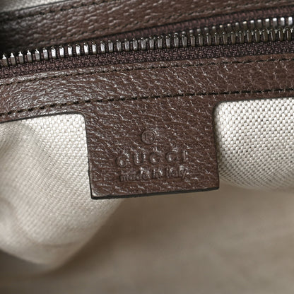 Gucci GG Supreme Monogram Web Small Ophidia Half Moon Hobo Brown 6 of 11
