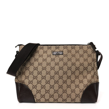 Gucci Monogram Joy Messenger Bag Dark Brown 1 of 9