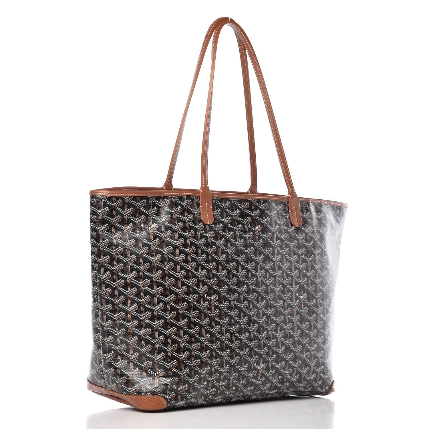 Goyard Goyardine Artois MM Black Gold 3 of 8