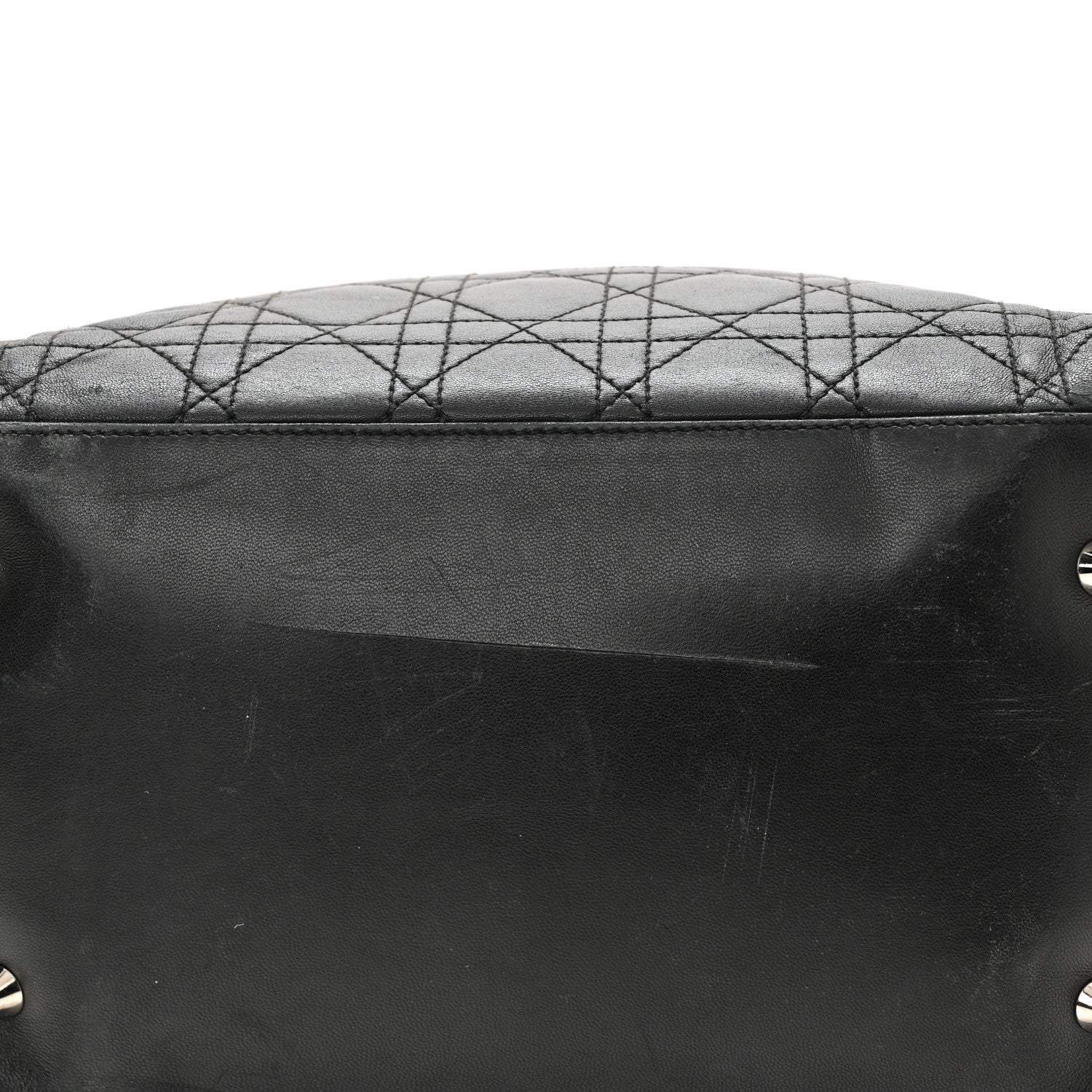 Christian Dior Lambskin Cannage Medium Soft Lady Dior Black 19 of 21
