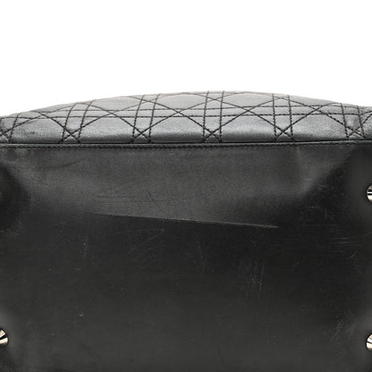 Christian Dior Lambskin Cannage Medium Soft Lady Dior Black 19 of 21