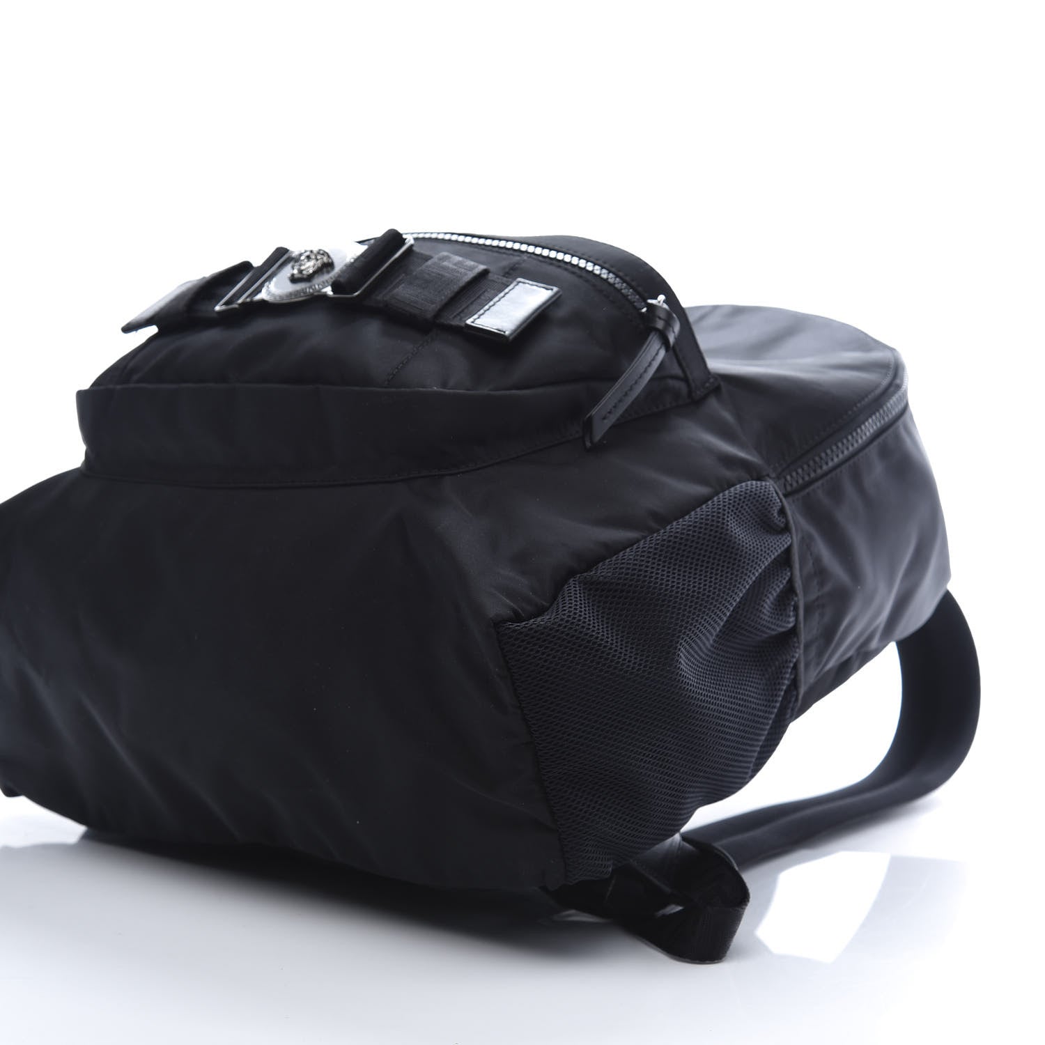 Versace Nylon Palazzo Backpack Black 7 of 9