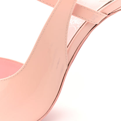 Christian Louboutin Patent So Jenlove 100 Pumps 36.5 Rosy 12 of 17