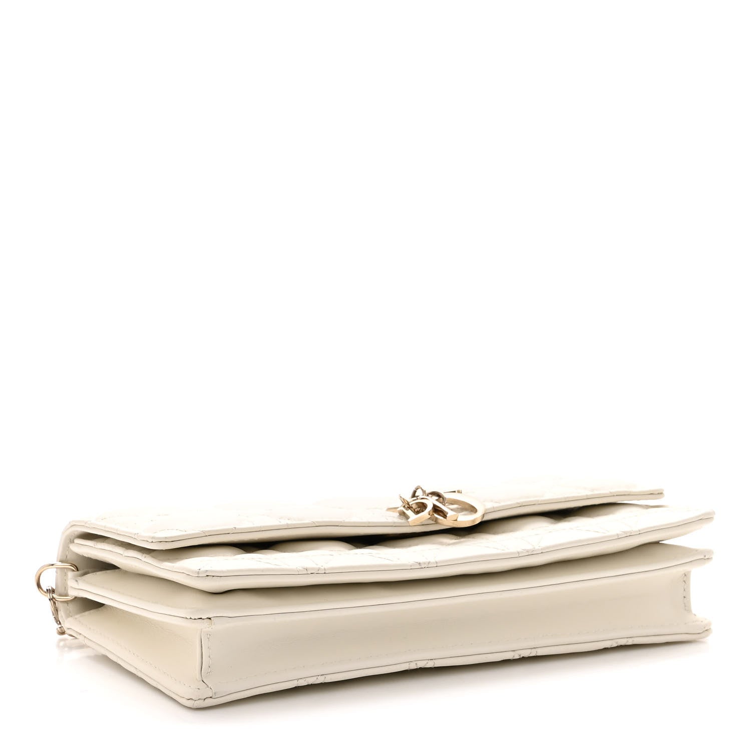 Christian Dior Lambskin Cannage Mini My Dior Bag Latte 4 of 9