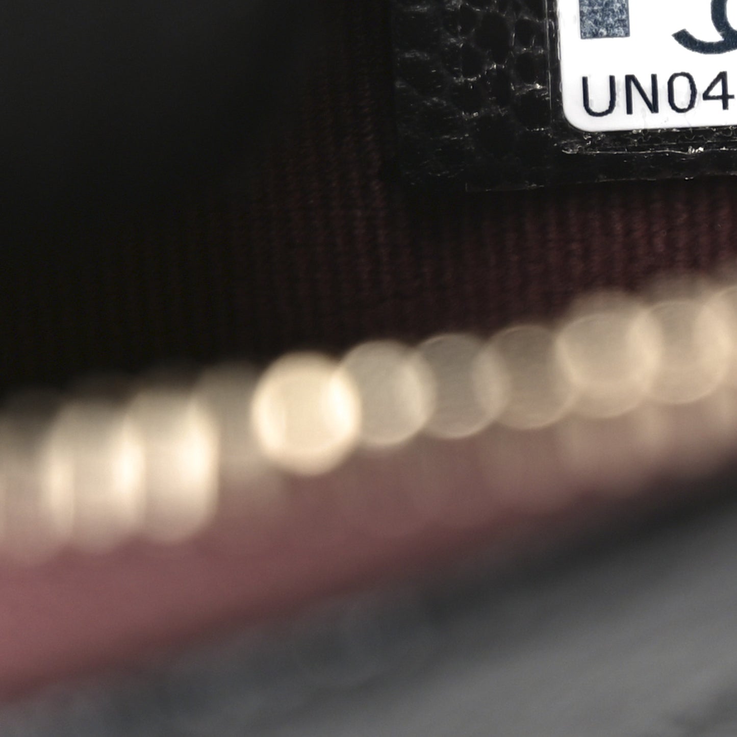 Caviar Quilted Cosmetic Case Black