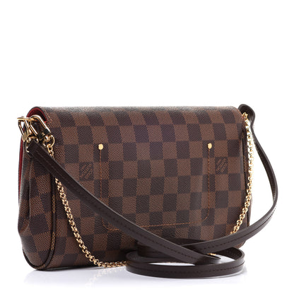 Louis Vuitton Damier Ebene Favorite MM 3 of 12