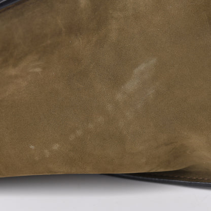 Celine Nubuck Smooth Calfskin Mini Tri-Color Luggage Olive 22 of 23