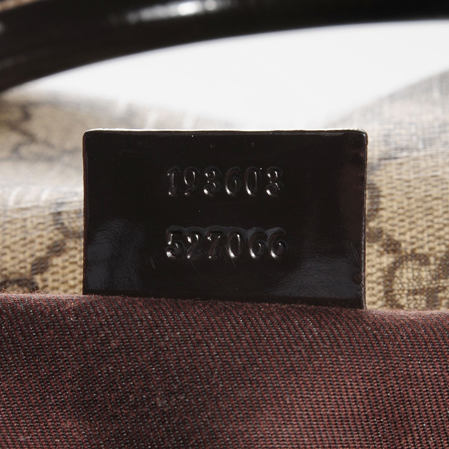GG Plus Monogram Medium Joy Boston Dark Brown